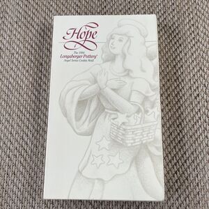 Longaberger Cookie Mold‎ 1994 Angel Series Hope